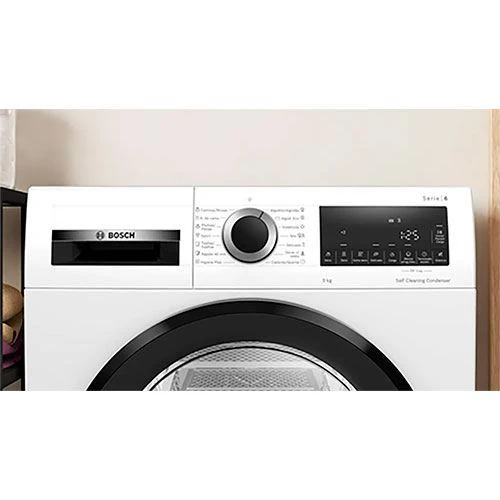 Máquina de Secar Bosch Serie 6 Wqg245D0Es | 9 Kg | Bomba de Calor | C | Branco - Outlet - Grade B - Image 2