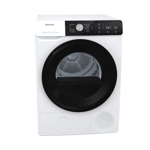 Máquina de Secar Hisense DHGA901NL | 9 Kg | Bomba de Calor | A++ | Branco - Image 3