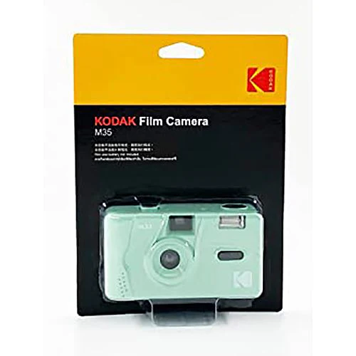 Máquina Fotográfica Analógica Kodak M35 35mm com Flash - Verde - Image 4