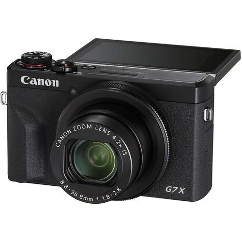 Máquina Fotográfica Compacta Canon PowerShot G7 X Mark III - Kit Bateria - Preto - Image 6