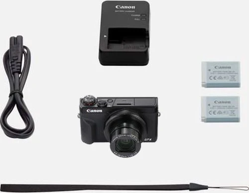 Máquina Fotográfica Compacta Canon PowerShot G7 X Mark III - Kit Bateria - Preto - Image 7