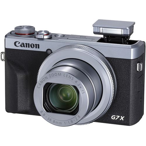 Máquina Fotográfica Compacta Canon PowerShot G7 X Mark III - Prateado - Image 6