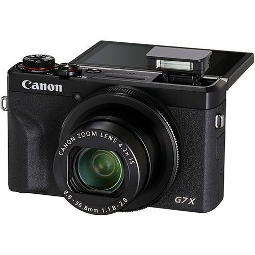 Máquina Fotográfica Compacta Canon Powershot G7 X Mark III Premium - Preto - Image 5