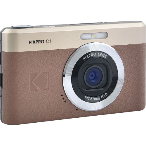 Máquina Fotográfica Compacta Kodak PixPro C1 - Castanho - Image 3