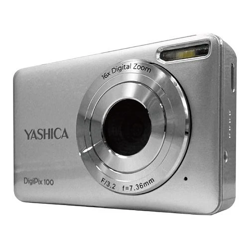 Máquina Fotográfica Compacta YASHICA DigiPix 100 - Prata