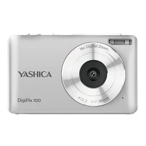Máquina Fotográfica Compacta YASHICA DigiPix 100 - Prata - Image 2