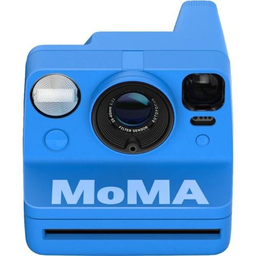 Máquina Fotográfica Instantânea Polaroid Now Generation 3 - Azul MoMA Edition
