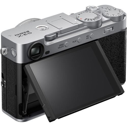 Máquina Fotográfica Mirrorless Fujifilm X-E5 + XF 23mm F2.8 R WR - Prateado - Image 11