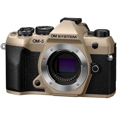 Máquina Fotográfica Mirrorless Olympus OM System OM-5 Mark II Corpo - Bege - Image 7