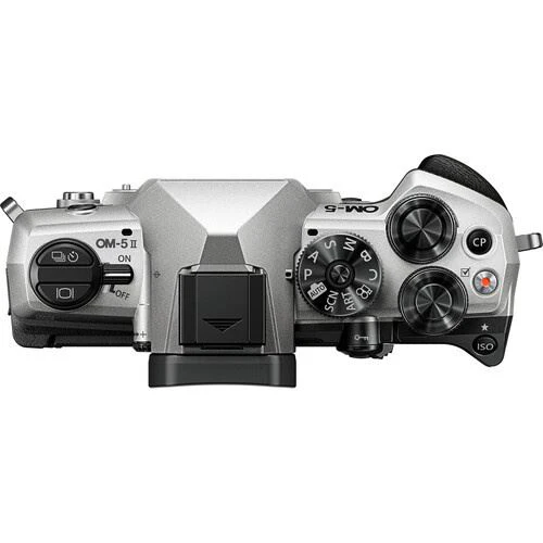 Máquina Fotográfica Mirrorless Olympus OM System OM-5 Mark II Corpo - Prateado - Image 3