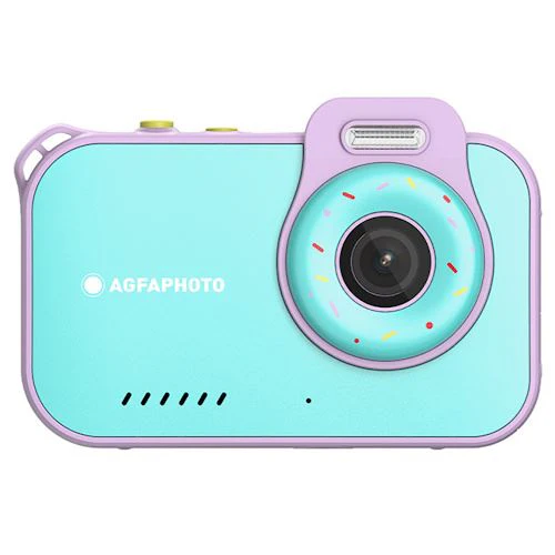 Máquina Fotográfica para Crianças AgfaPhoto Realikids Cam Waterproof 2 - Azul - Image 4
