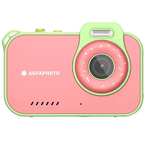 Máquina Fotográfica para Crianças AgfaPhoto Realikids Cam Waterproof 2 - Rosa - Image 4