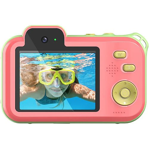 Máquina Fotográfica para Crianças AgfaPhoto Realikids Cam Waterproof 2 - Rosa - Image 5