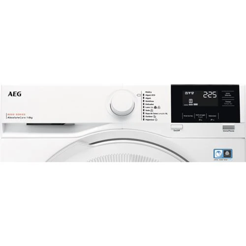 Máquina Secar Roupa AEG TR818A20B | 8Kg | Bomba de Calor | C | Branco - Image 2