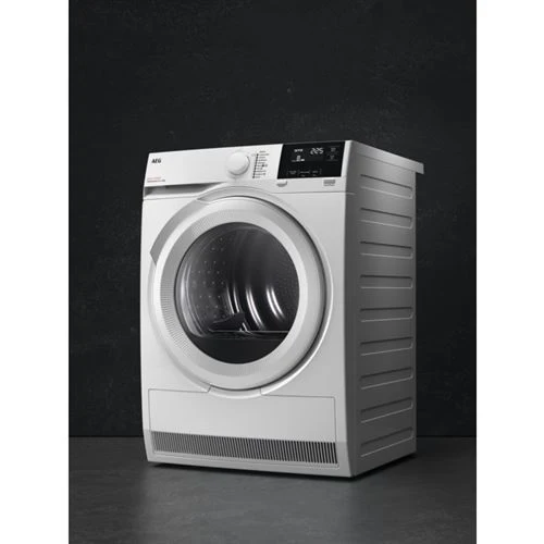 Máquina Secar Roupa AEG TR818A20B | 8Kg | Bomba de Calor | C | Branco - Image 3