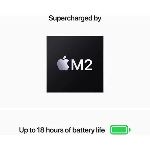 MacBook Air 13'' | 2022 | M2 | 16GB | 256GB SSD | GPU 8-Core | Prateado - Recondicionado - REtech - Grade A - Image 3