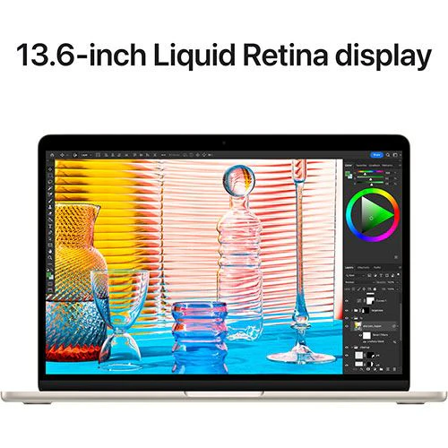 MacBook Air 13'' | 2022 | M2 | 8GB | 256GB SSD | GPU 8-core | Luz das Estrelas - Recondicionado - REtech - Grade B - Image 4
