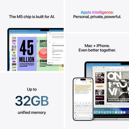 MacBook Air 13'' | 2026 | M5 10-core | 16GB | 1TB SSD | GPU 10-core - Luz das estrelas - Image 8