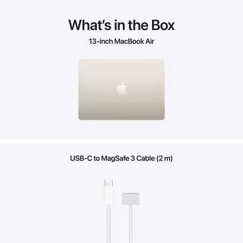 MacBook Air 13'' | 2026 | M5 10-core | 24GB | 1TB SSD | GPU 10-core - Luz das estrelas - Image 9