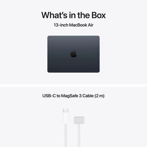 MacBook Air 13'' | 2026 | M5 10-core | 24GB | 1TB SSD | GPU 10-core - Meia-noite - Image 9