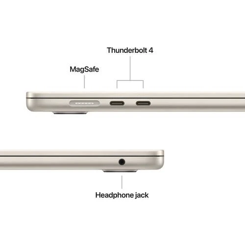 MacBook Air 15'' | 2026 | M5 10-core | 16GB | 1TB SSD | GPU 10-core - Luz das estrelas - Image 6