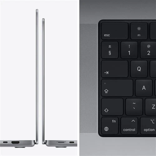 MacBook Pro 14'' | 2021 | M1 Pro 8-core | 16GB | 512GB SSD | GPU 14-core | Cinzento Sideral - Recondicionado - REtech - Grade A - Image 4