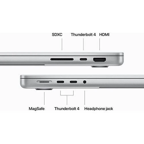 MacBook Pro 14'' |  2023  |  M3 Pro 11-core  | 36GB | 1TB SSD - Prateado - Image 8
