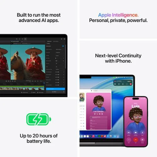MacBook Pro 14'' | 2026 | M5 Max 18-core | 36GB | 2TB SSD | GPU 32-core - Preto sideral - Image 8