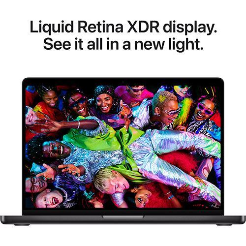 MacBook Pro 14'' Ecrã de nanotextura | 2025 | M5 10-core | 16GB | 1TB SSD - Preto sideral - Image 3