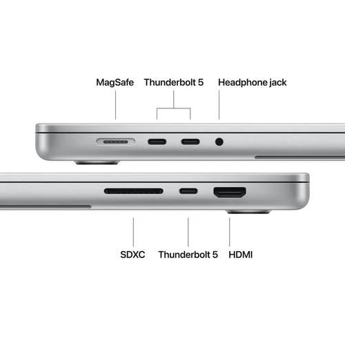 MacBook Pro 16'' | 2026 | M5 Max 18-core | 48GB | 2TB SSD | GPU 40-core - Prateado - Image 7