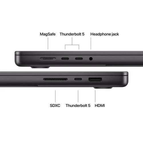 MacBook Pro 16'' | 2026 | M5 Pro 18-core | 48GB | 1TB SSD | GPU 20-core - Preto sideral - Image 7