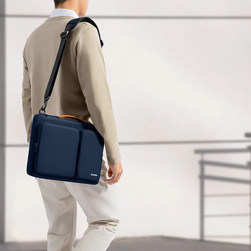 Mala de ombro TomToc Defender Universal 15.6'' - Azul - Image 8