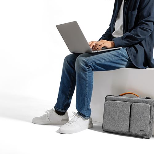 Mala de ombro TomToc Defender Universal 15.6'' - Cinzento - Image 12