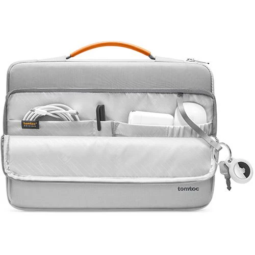 Mala para Portátil 15,6" Tomtoc Defender - Cinza - Image 3