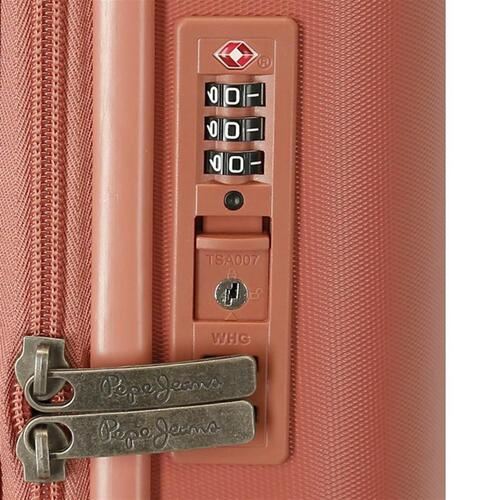 Mala Trolley Pepe Jeans Highlight - Terracota - Image 6