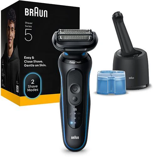 Máquina de Barbear Braun S5 52-B7000 CC - Azul - Outlet - Grade A - Image 2