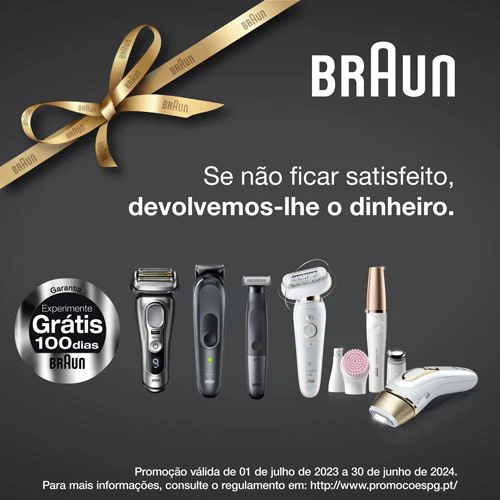Máquina de Barbear Elétrica Braun Series 5 S5 51W1000S + Aparador Orelhas & Nariz EN10 - Image 2