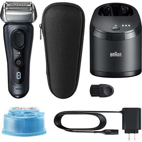 Máquina de Barbear Elétrica Braun S8 8463CC - Cinzento - Image 7