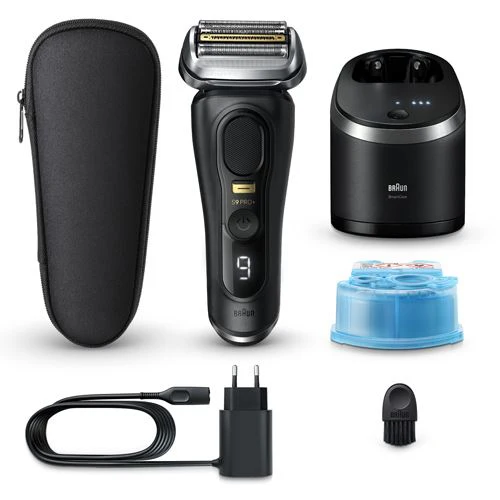 Máquina de Barbear Elétrica Braun Series 9 Pro+ 9560CC - Preto
