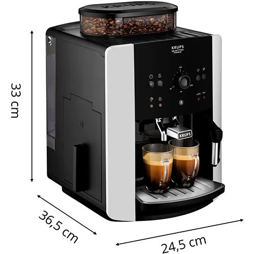 Maquina de Café Automática com Moinho Krups Arabica EA811810 - Preto - Image 6