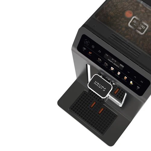 Máquina de Café Automática com Moinho Krups Evidence One Quattro Force EA895N10 - Cinzento - Image 4