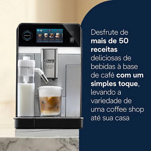 Máquina de Café Automática DeLonghi Eletta Ultra ECAM470.85.MB - Preto | Inox - Image 3