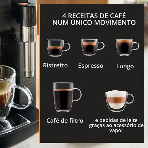 Máquina de Café Automática Krups Intensity Up EA5008E0 - Preto - Image 2