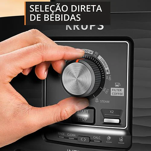 Máquina de Café Automática Krups Intensity Up EA5008E0 - Preto - Image 3