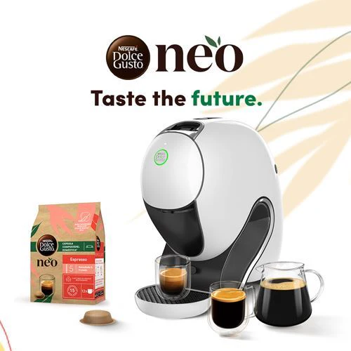 Máquina de Café em Cápsulas Krups Nescafé Dolce Gusto Neo Tecnologia SmartBrew™ KP830110 - Branca - Outlet - Grade A - Image 2