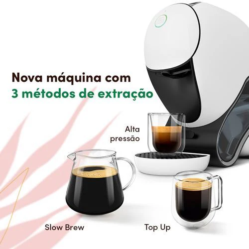 Máquina de Café em Cápsulas Krups Nescafé Dolce Gusto Neo Tecnologia SmartBrew™ KP830110 - Branca - Outlet - Grade A - Image 4