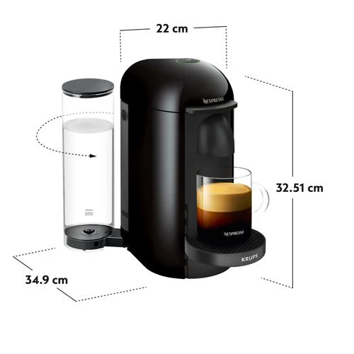 Máquina de Café Expresso Krups Vertuo Plus XN9038P3 - Preto - Image 5