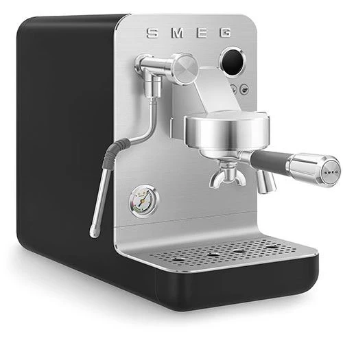 Máquina de Café Expresso Semiprofissional Smeg EMC02BLMEU Collezione | Preto Mate - Image 4