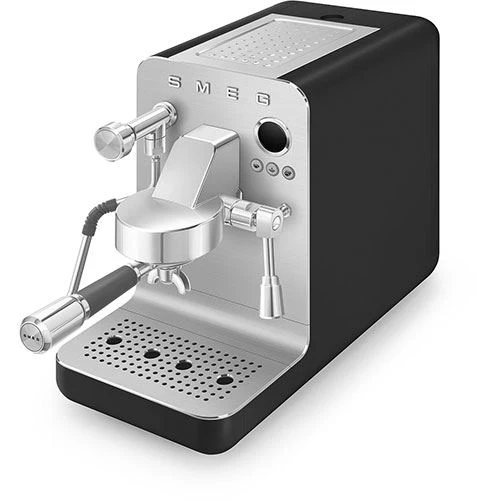 Máquina de Café Expresso Semiprofissional Smeg EMC02BLMEU Collezione | Preto Mate - Image 7
