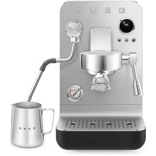 Máquina de Café Expresso Semiprofissional Smeg EMC02BLMEU Collezione | Preto Mate - Image 9